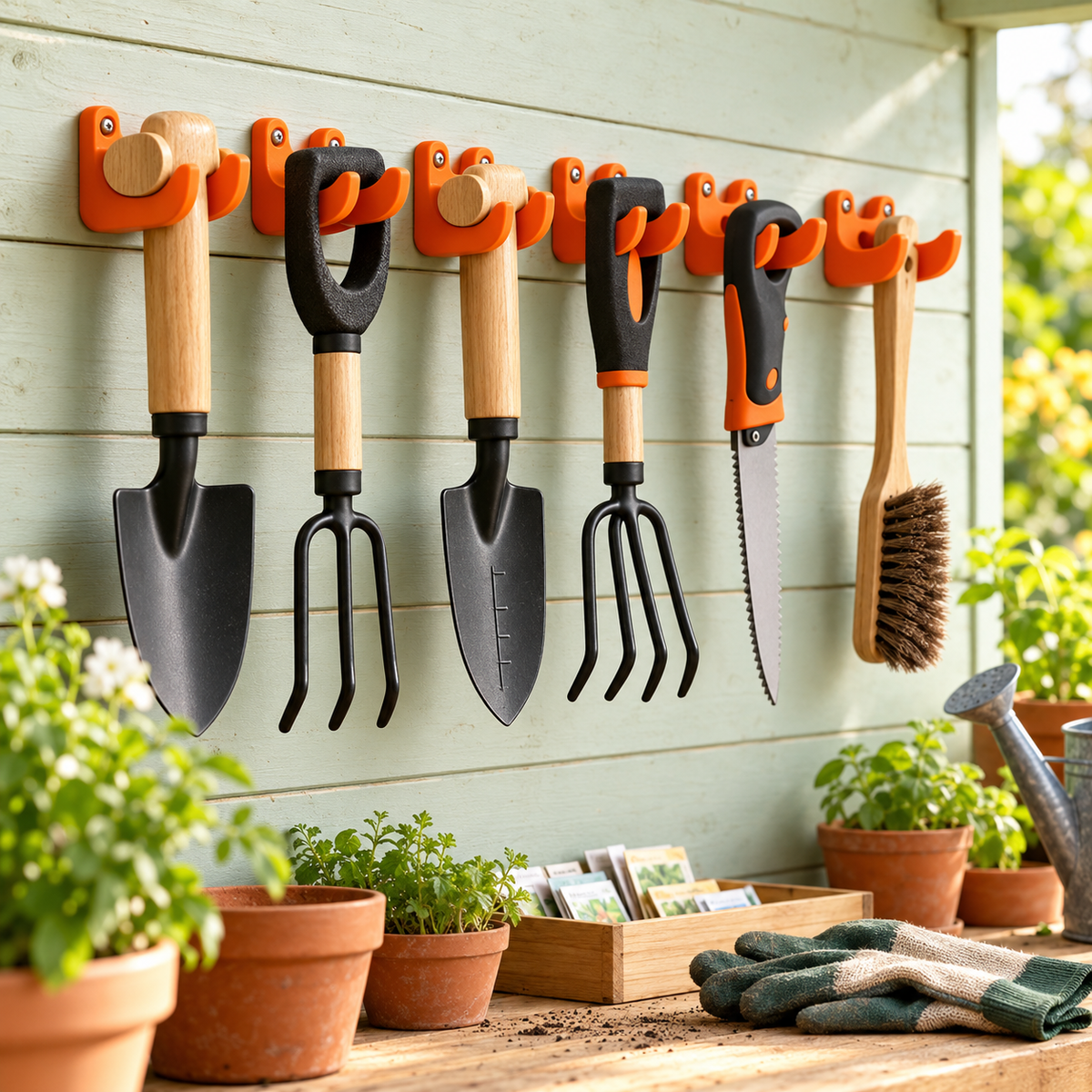 🛠️ Multi-Purpose Tool Holder | Easy Wall Storage Organizer