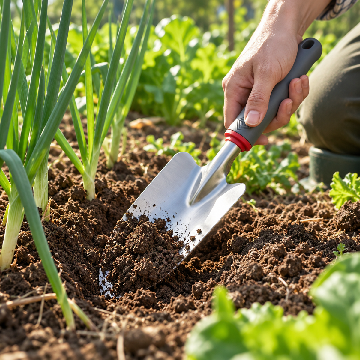 🌸 Planting Shovel Tool | Strong Stainless Steel Construction | Everyday Gardening Helper