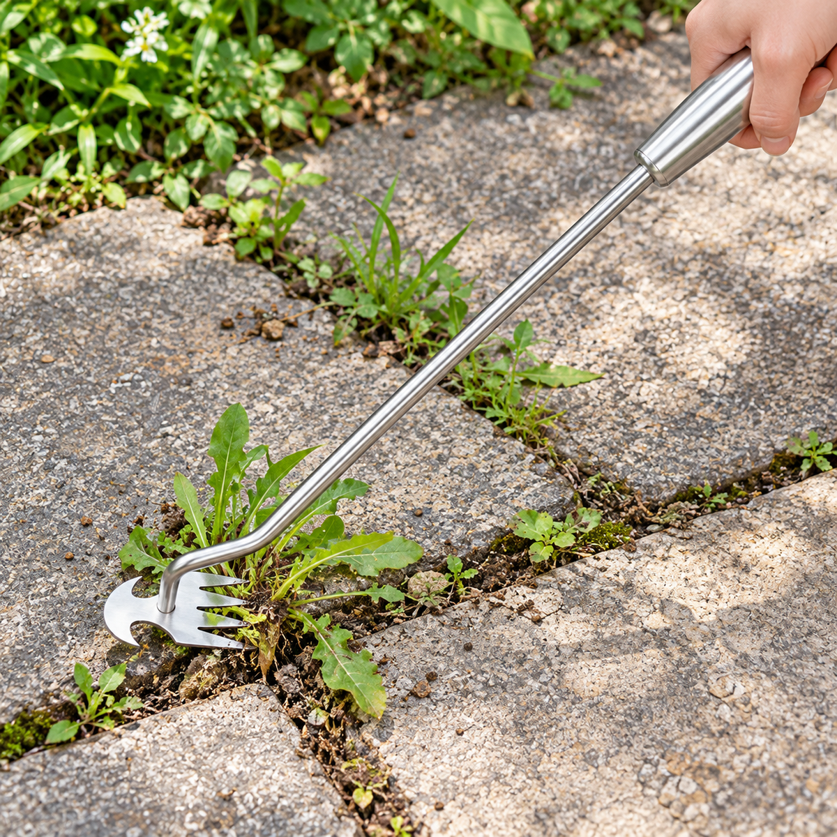🌱 Long Handle Weed Puller | Easy Root Removal & Cleaner Gardens