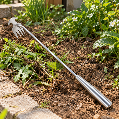 🌱 Long Handle Weed Puller | Easy Root Removal & Cleaner Gardens