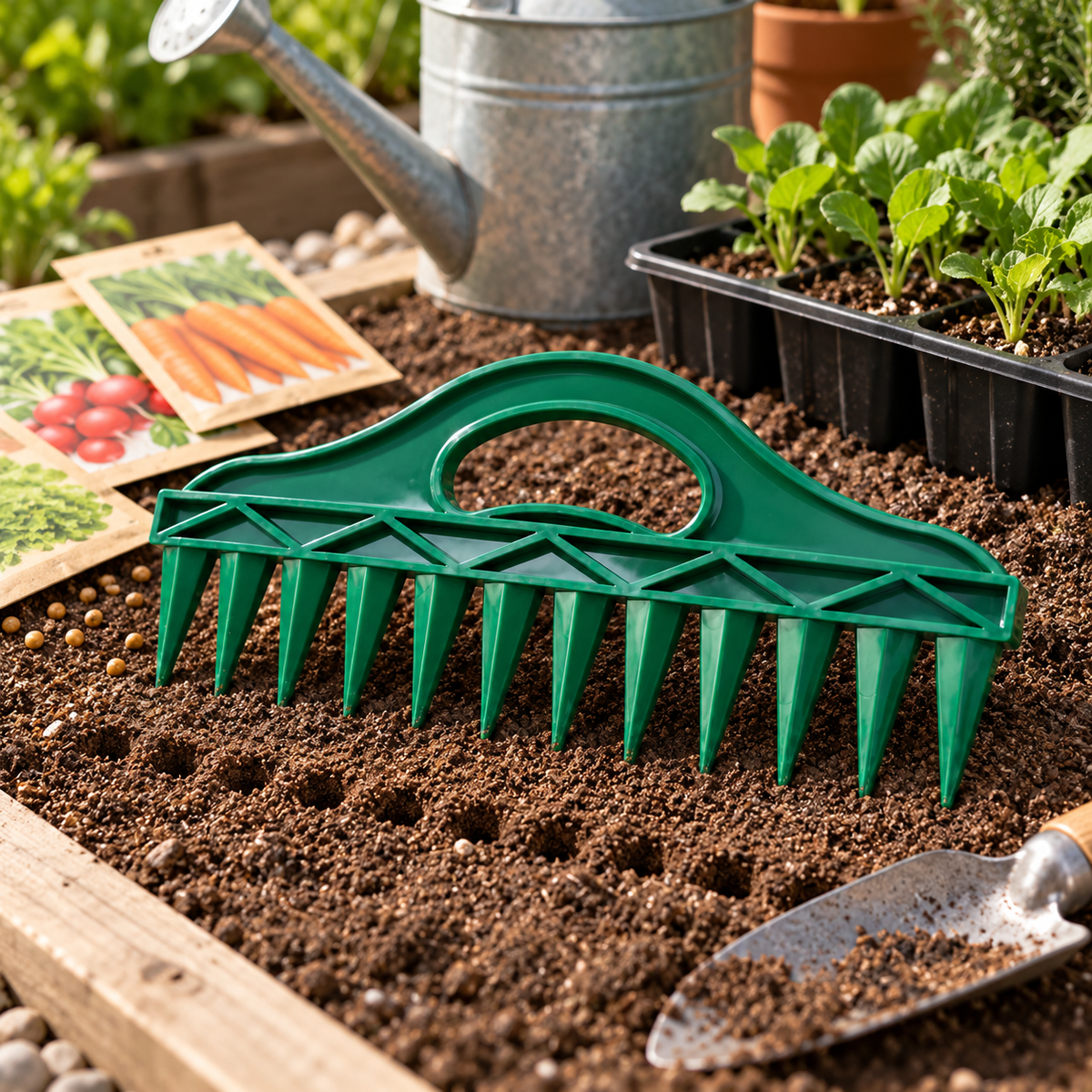 🌱 Seed Hole Maker | Easy Planting & Garden Sowing Tool