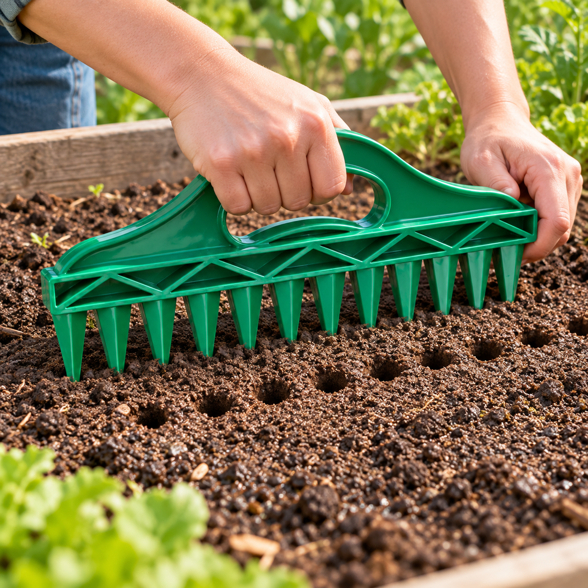 🌱 Seed Hole Maker | Easy Planting & Garden Sowing Tool