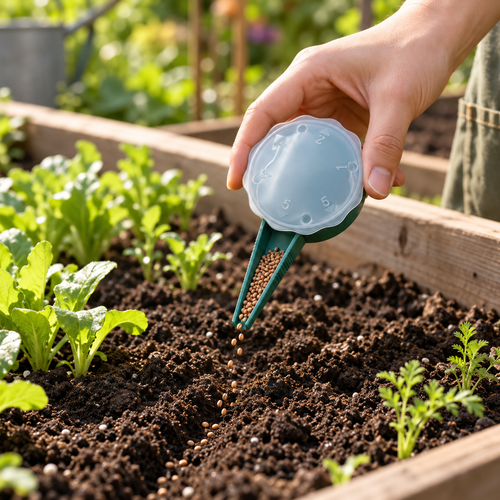 🌻 Seed Sower | Adjustable Handheld Garden Planter