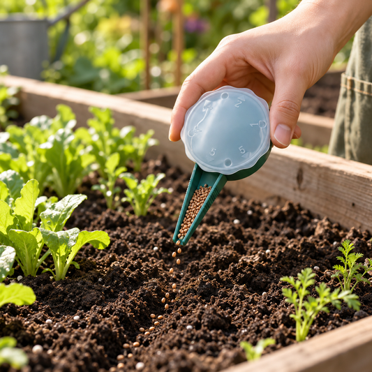 🌻 Seed Sower | Adjustable Handheld Garden Planter