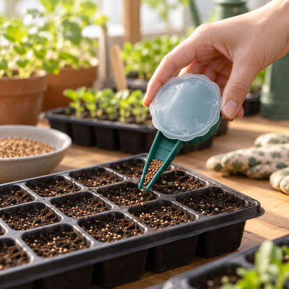 🌻 Seed Sower | Adjustable Handheld Garden Planter