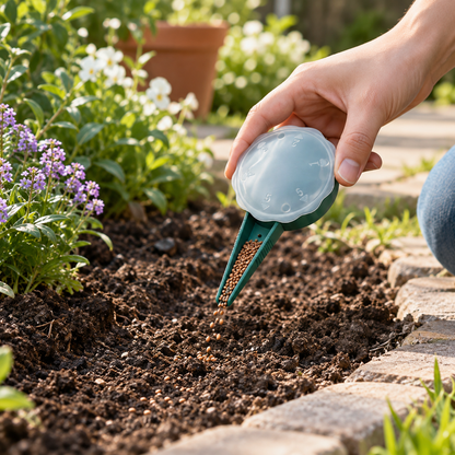🌻 Seed Sower | Adjustable Handheld Garden Planter