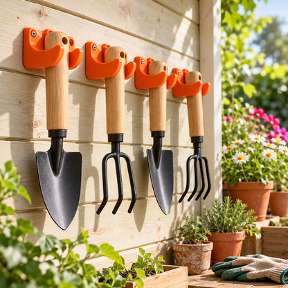 🛠️ Multi-Purpose Tool Holder | Easy Wall Storage Organizer