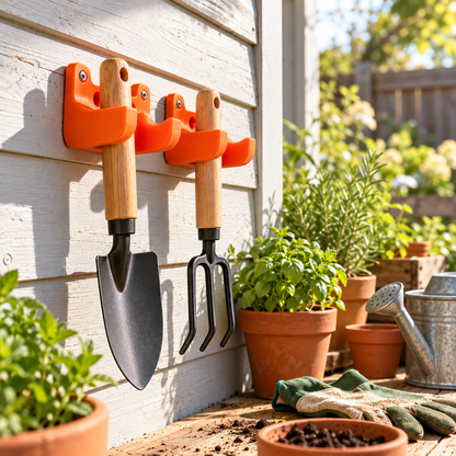 🛠️ Multi-Purpose Tool Holder | Easy Wall Storage Organizer