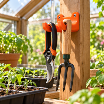 🛠️ Multi-Purpose Tool Holder | Easy Wall Storage Organizer