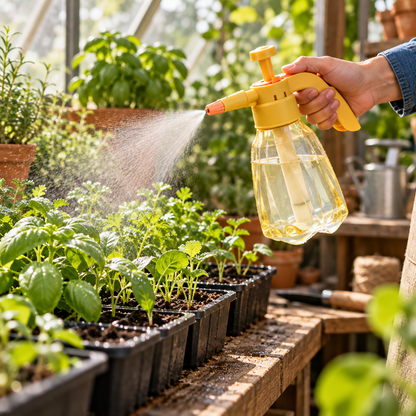 💧 Garden Watering Sprayer | Easy Pump Bottle for Plants & Home Care