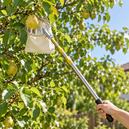 🍎 Garden Fruit Picker Tool | Long Handle Harvest Helper