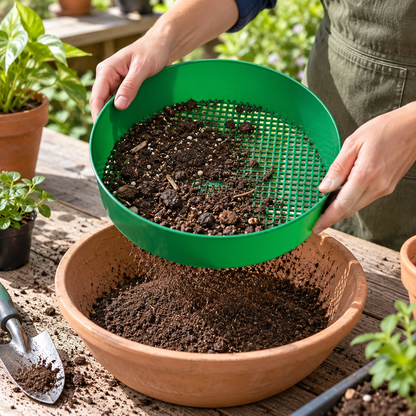 Garden Soil Sifter | Easy Soil Filtering Helper