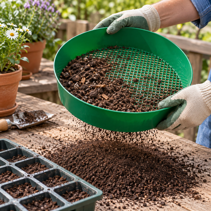 Garden Soil Sifter | Easy Soil Filtering Helper