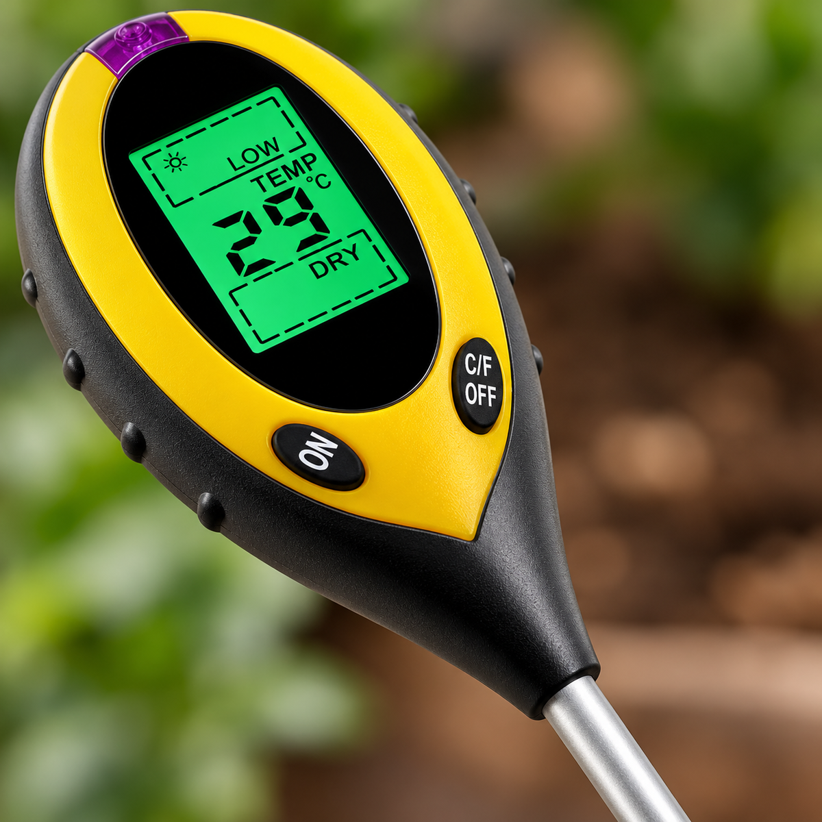🌡️ Smart Soil Tester | Digital Plant Care Assistant