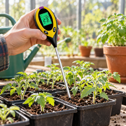 🌡️ Smart Soil Tester | Digital Plant Care Assistant