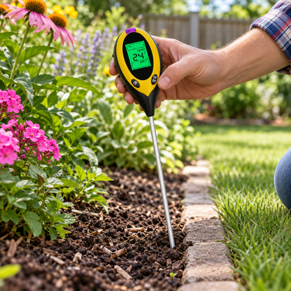🌡️ Smart Soil Tester | Digital Plant Care Assistant