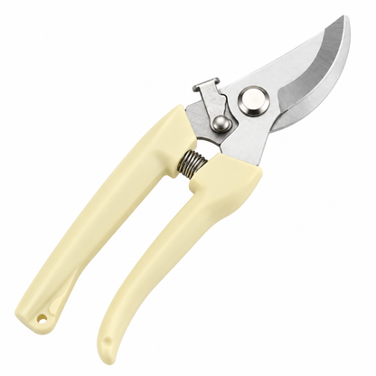 ✂️ Stainless Steel Pruning Shears | Automatic Rebound Design | Garden Cutting Tool | Perfect Gift for Garden Lovers | Sharp Curved Blade