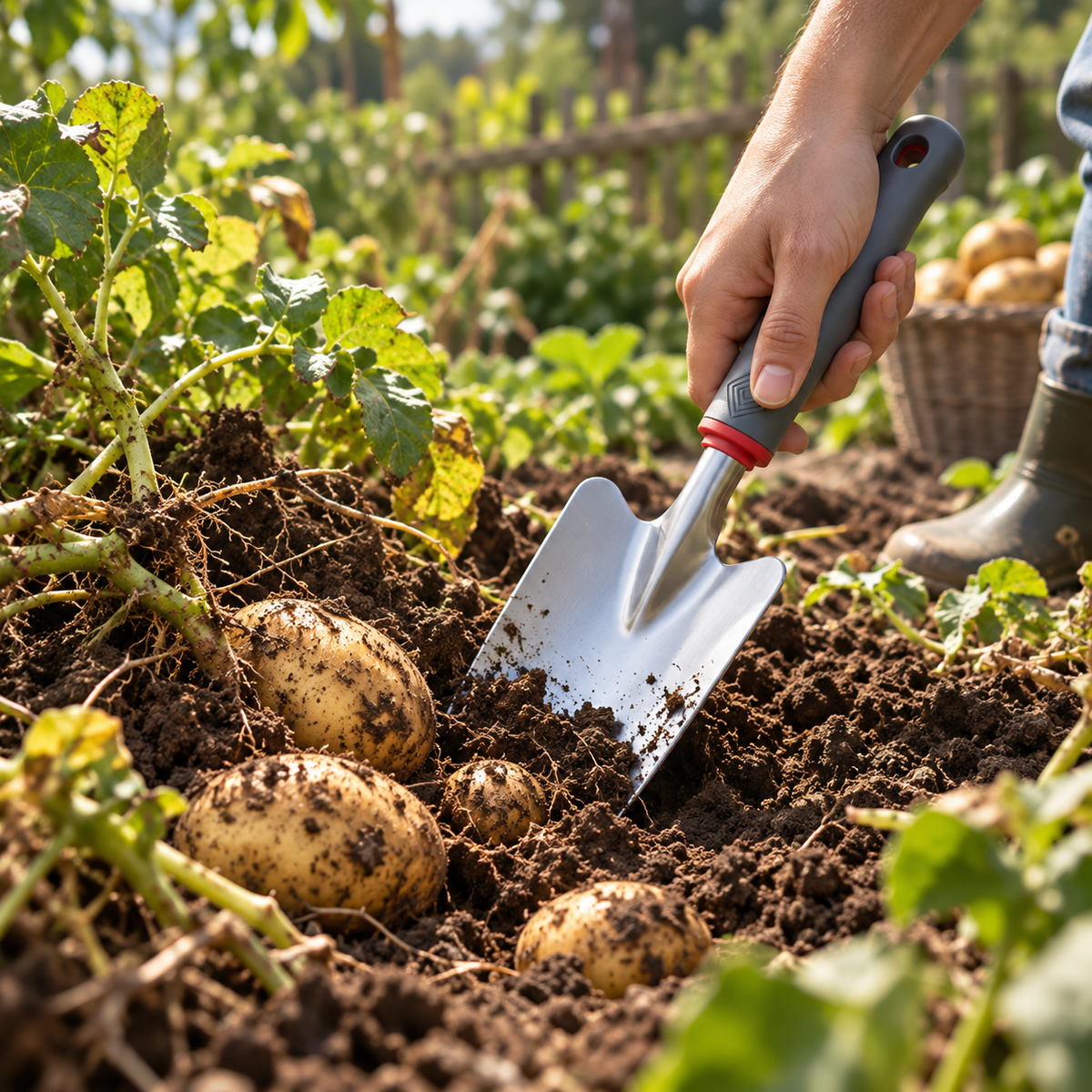 🌸 Planting Shovel Tool | Strong Stainless Steel Construction | Everyday Gardening Helper